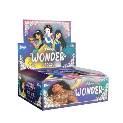 2025 Topps Disney Wonder Trading Cards Hobby Box