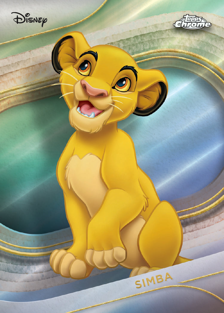 2025 Topps Chrome Disney Trading Cards Mega Box