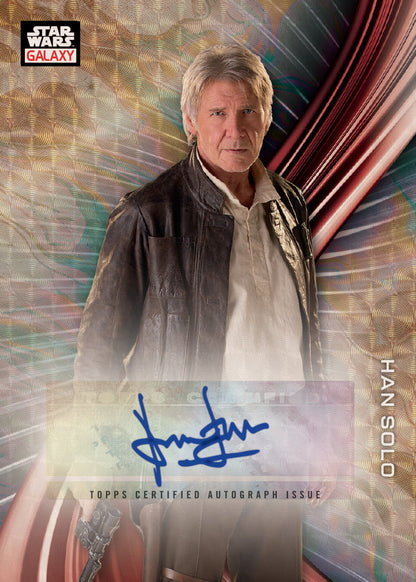 2025 Topps Star Wars Galaxy Trading Cards Factory Sealed Hobby Box
