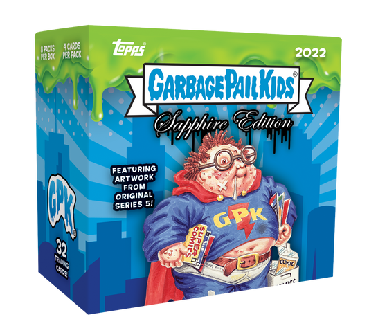 2022 Topps Garbage Pail Kids GPK Sapphire Edition Trading Cards Box 32 Cards/Box