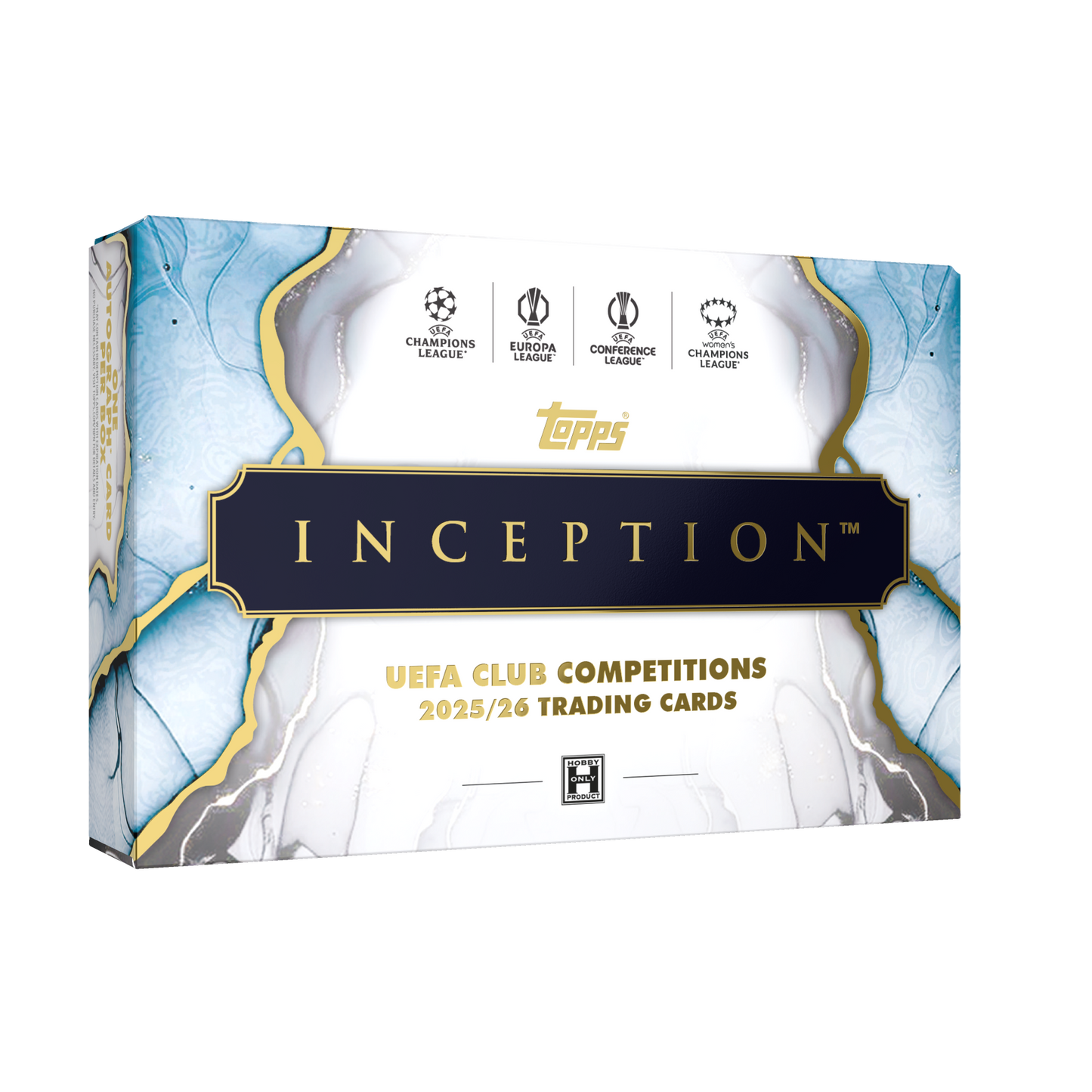 2025-26 Topps Inception UEFA Club Competitions Soccer Trading Cards Hobby Box