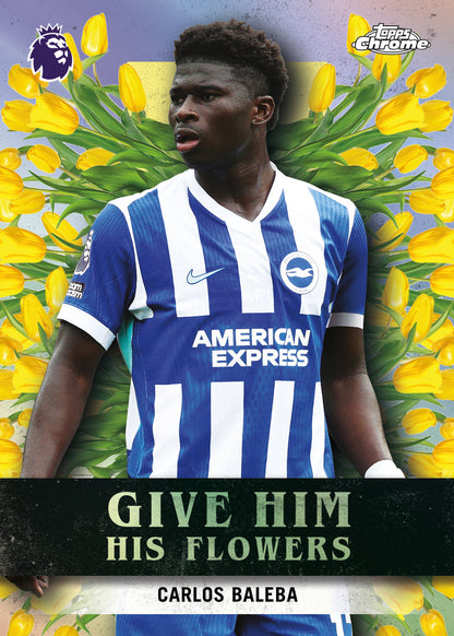 2026 Topps Chrome Soccer Premier League EPL Trading Card Hobby Box
