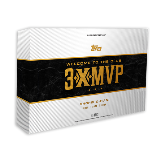 2025 Topps Baseball Welcome to the Club: 3X MVP Hobby Box