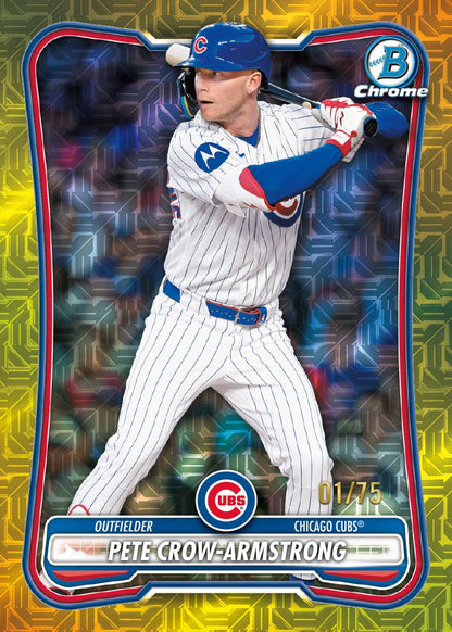 2026 Bowman Chrome Baseball Trading Cards Factory Sealed Mega Box
