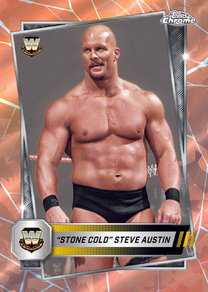 2025 Topps Chrome Sapphire Edition WWE Trading Cards Hobby Box