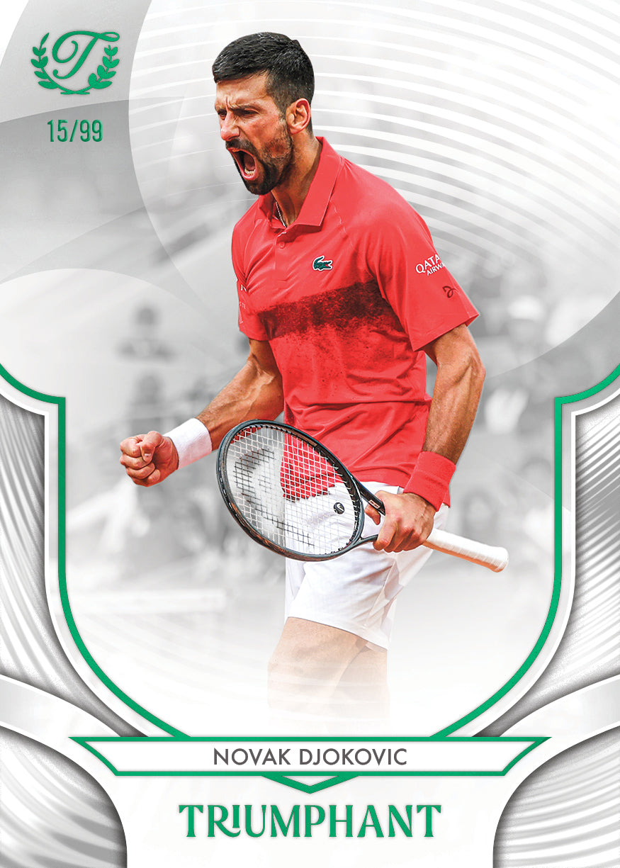 2025 Topps Triumphant Tennis Trading Cards Hobby Box