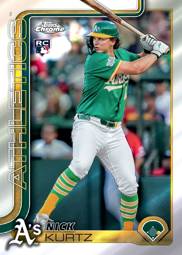 2025 Topps Chrome Update Baseball Trading Cards Jumbo Hobby Box