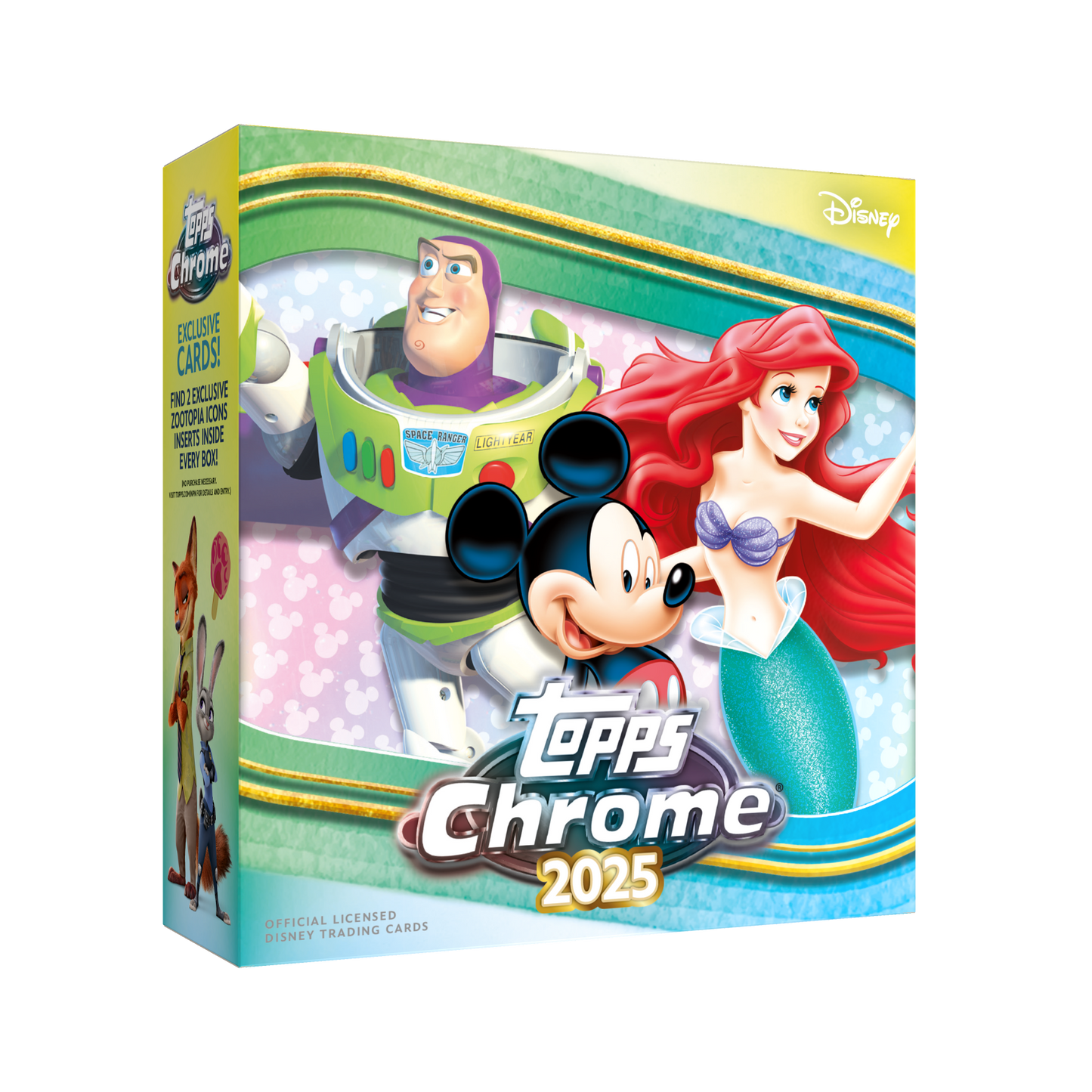 2025 Topps Chrome Disney Trading Cards Mega Box