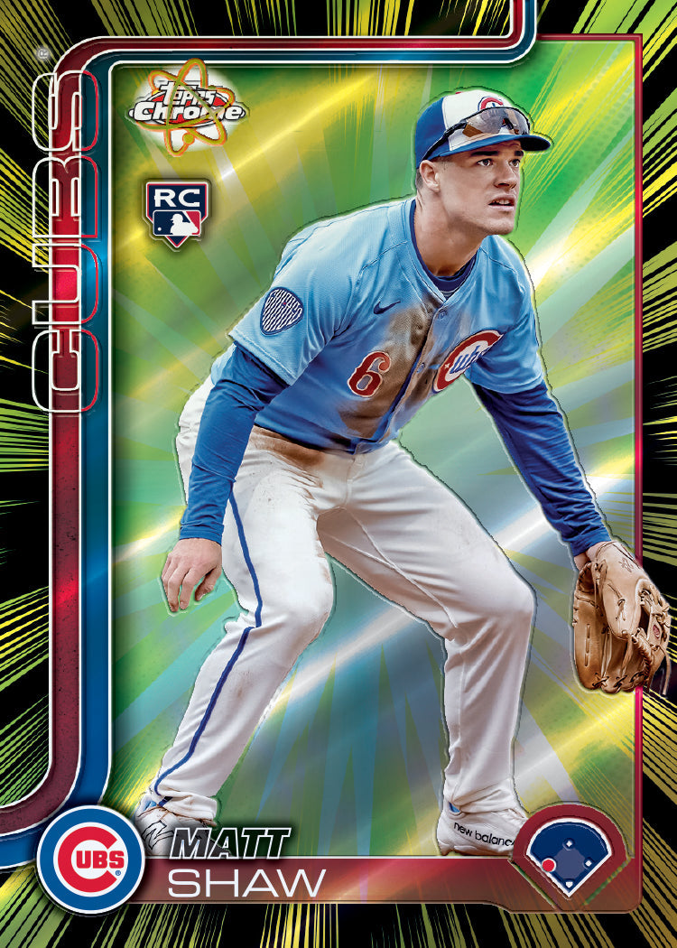 2025 Topps Chrome Update Baseball Trading Cards Jumbo Hobby Box