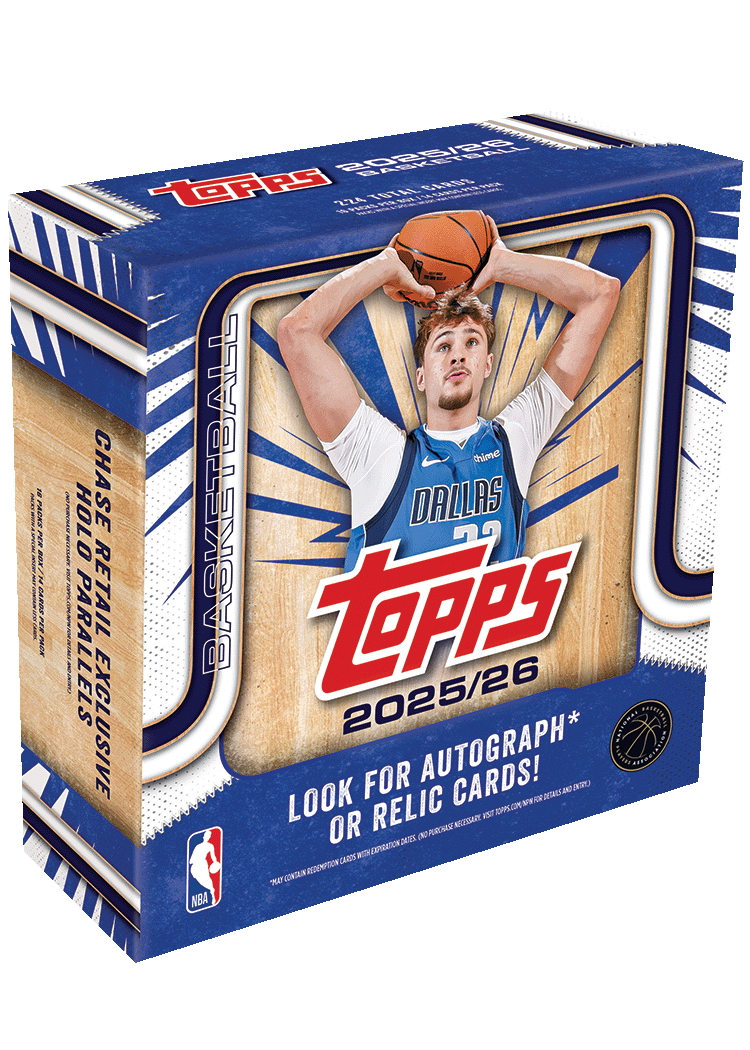 2025-26 Topps Basketball Trading Cards Mega Box