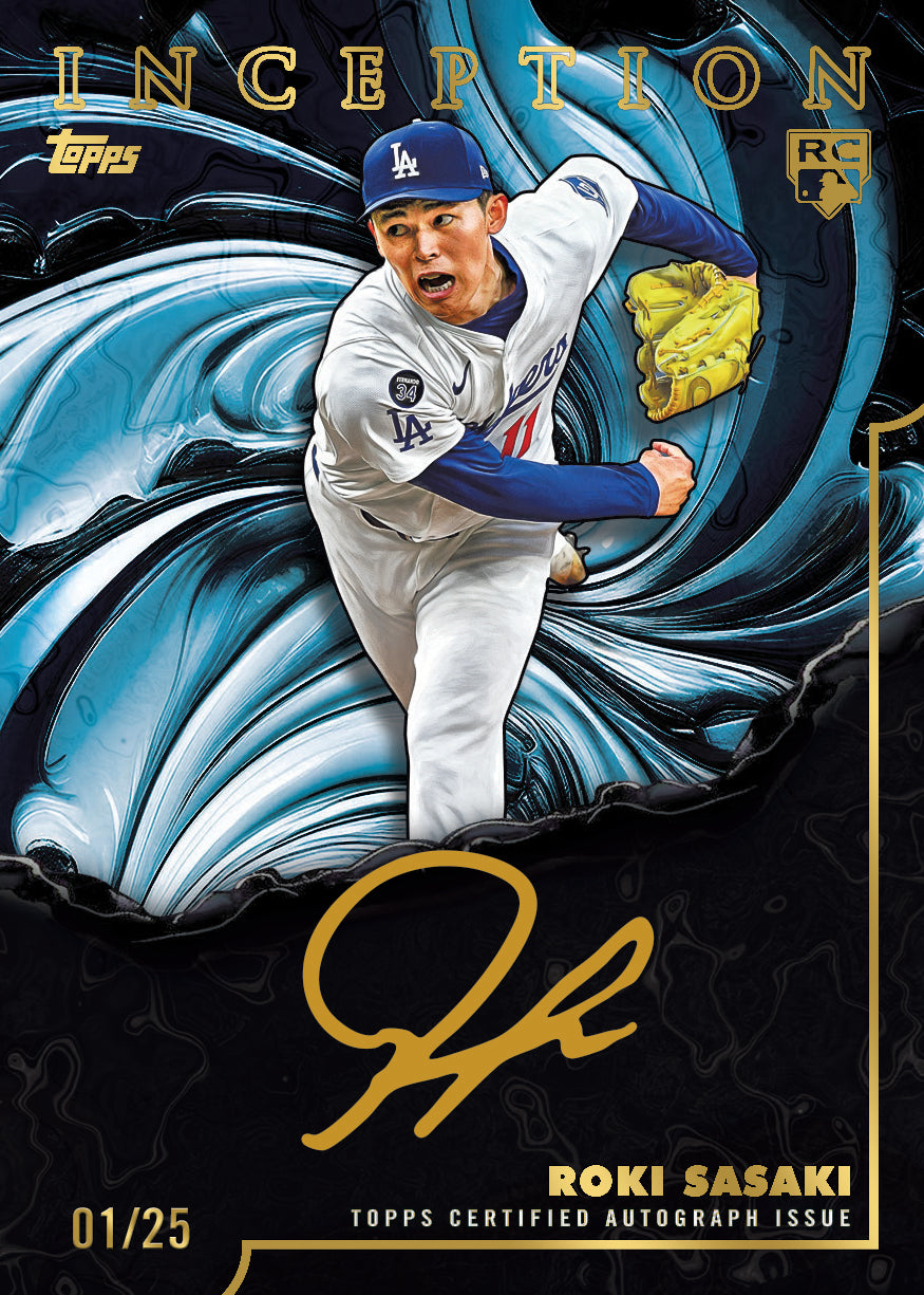 2025 Topps Inception Baseball Trading Cards Factory Sealed Hobby Box