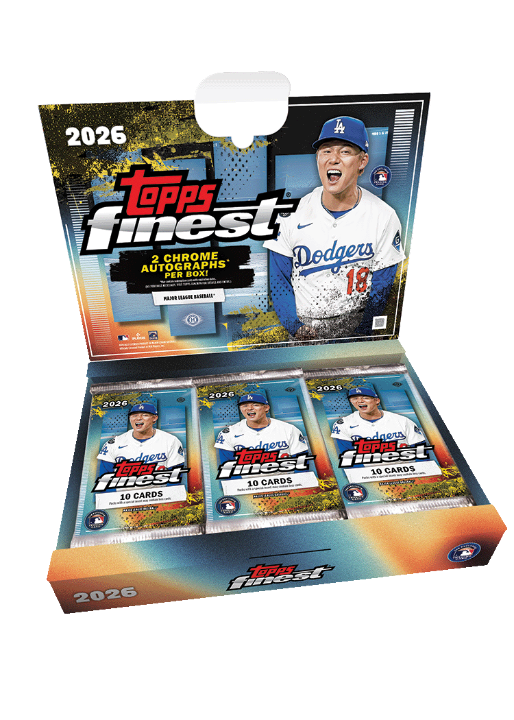 2026 Topps Finest Baseball Trading Cards Factory Sealed Hobby Box