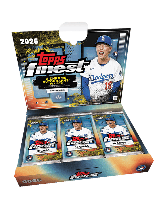 2026 Topps Finest Baseball Trading Cards Factory Sealed Hobby Box