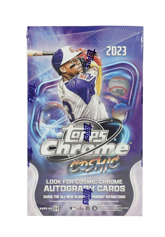 2023 Topps Chrome Cosmic Baseball Trading Cards Hobby Box