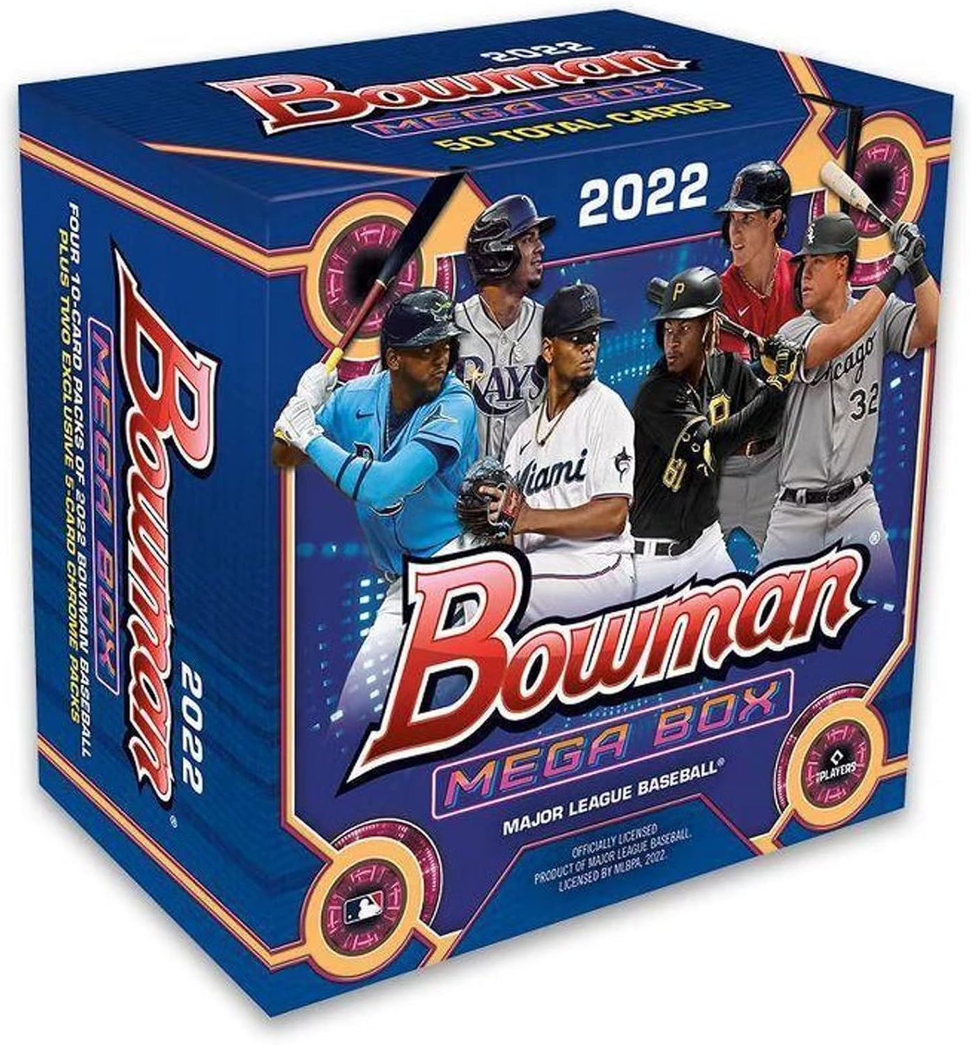 2022 Bowman Baseball Trading Cards Factory Sealed Mega Box