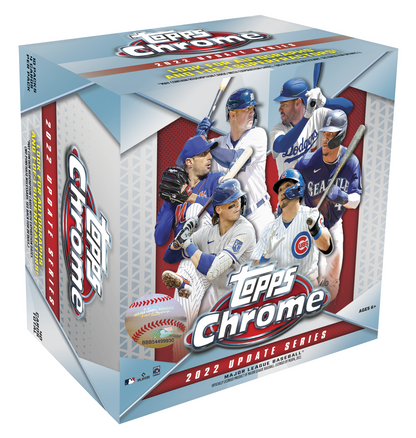 2022 Topps Chrome Baseball Update Series Trading Cards Mega Box