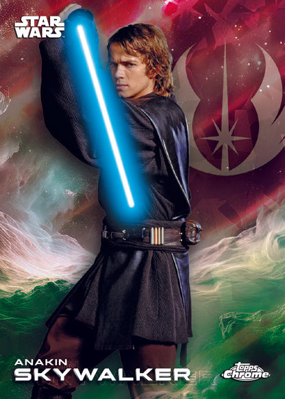 2025 Topps Chrome Star Wars Sapphire Edition Hobby Box