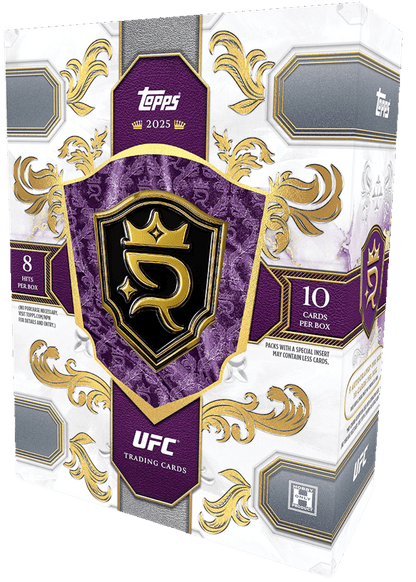 2025 Topps UFC Royalty Trading Cards Factory Sealed Hobby Box