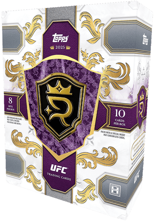 2025 Topps UFC Royalty Trading Cards Factory Sealed Hobby Box