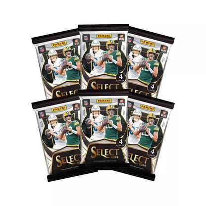 2024 Panini Select Football Trading Card Blaster Box - Green & Yellow Shock