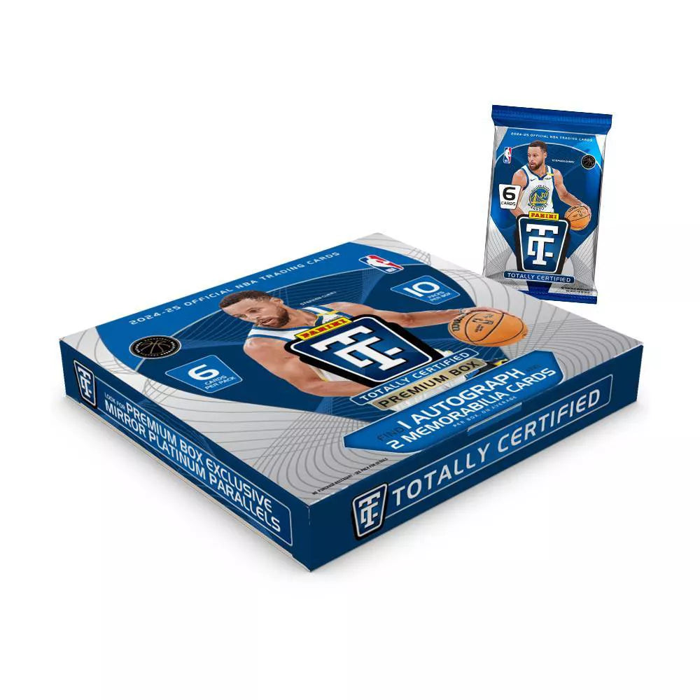2024-25 Panini Totally Certified Basketball Trading Card Premium Box