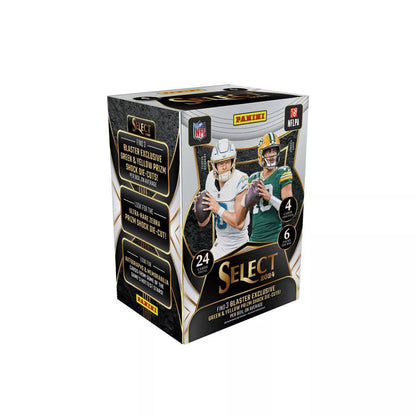 2024 Panini Select Football Trading Card Blaster Box - Green & Yellow Shock