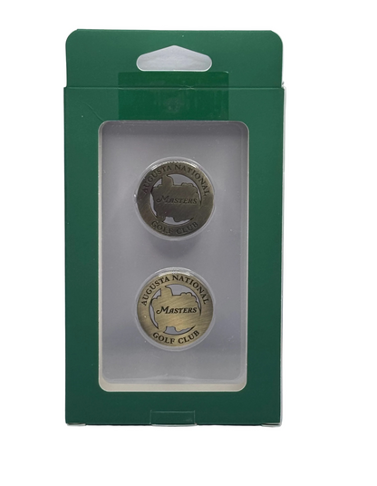 2026 Masters Tournament Milled 2-Pack Ball Marker Augusta National Golf Club