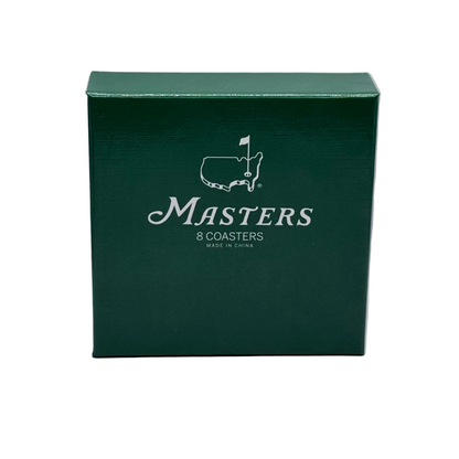 Green box with 'Masters' branding on a white background