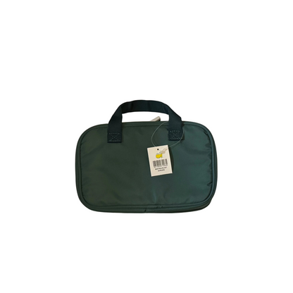 Masters Golf Embroidered Logo Green Nylon Travel Toiletry Dopp Kit Bag Tote