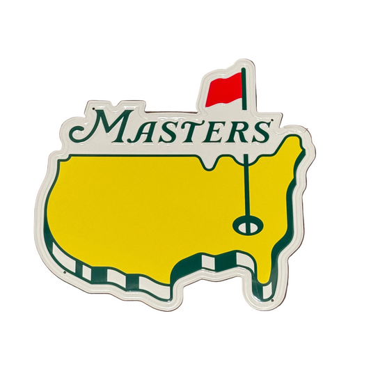 Masters Tournament Logo 12.5"x13" Metal Sign Augusta National Golf Club