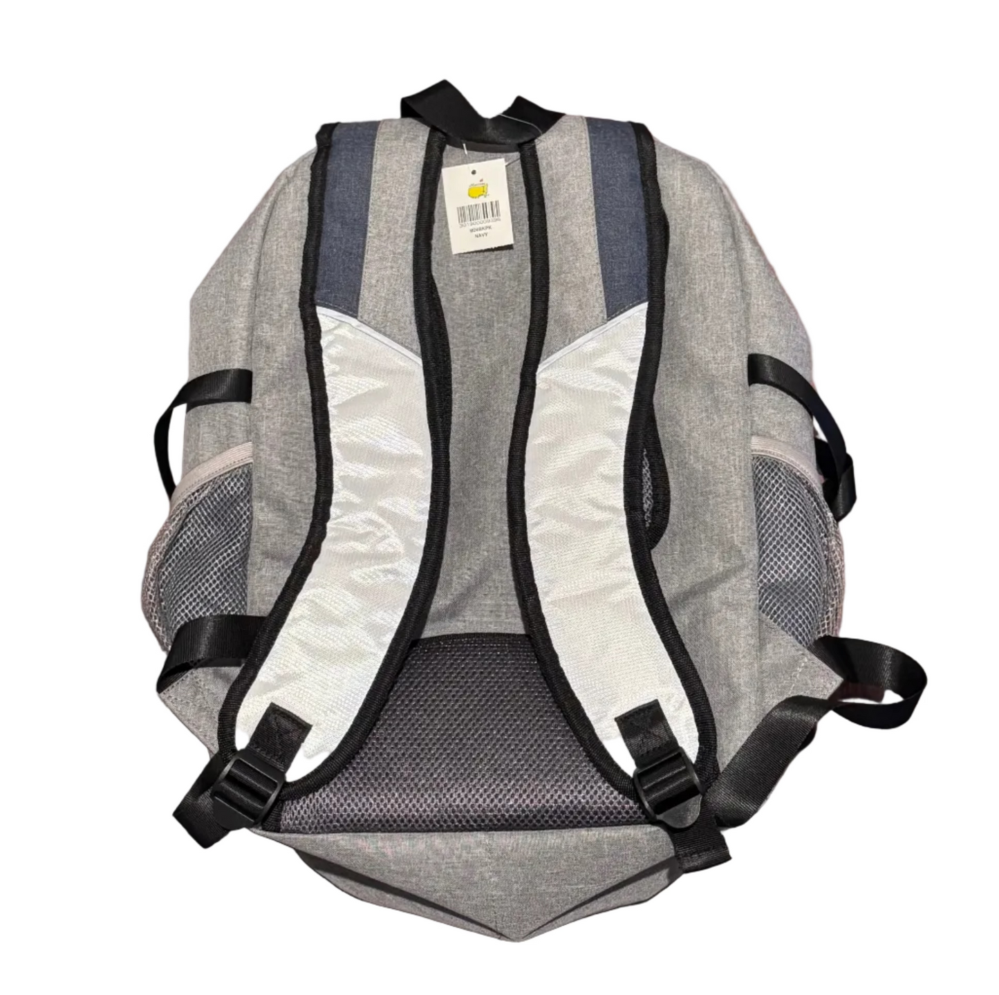 Masters Golf Tournament Embroidered Logo Navy & Gray Backpack Bookbag