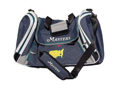 Masters Golf Tournament Embroidered Logo Large Travel Gym Duffle Bag