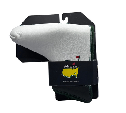 Masters Golf Premium Leather Links & Kings Embroidered Blade Putter Headcover