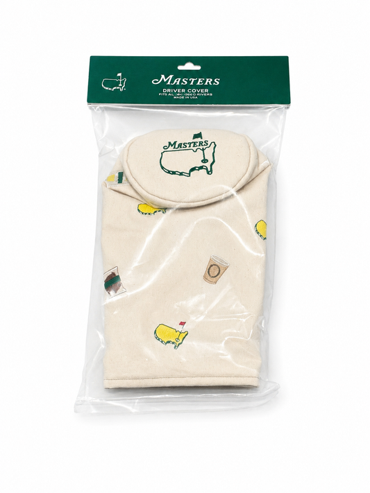 Masters Concessions Embroidered Seamus Golf Canvas Driver Headcover