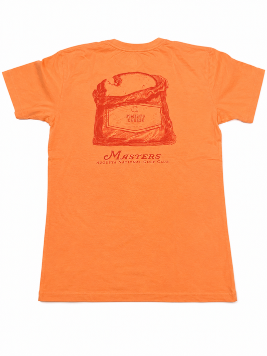 Authentic Masters Orange Pimento Cheese Tee Shirt Augusta National Golf Club XL