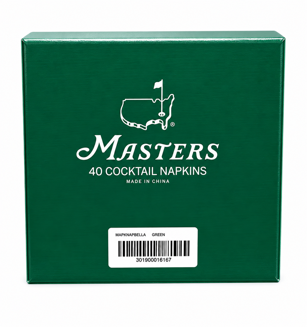 Official Masters Tournament Umbrella Design Cocktail Napkins - 40 Count