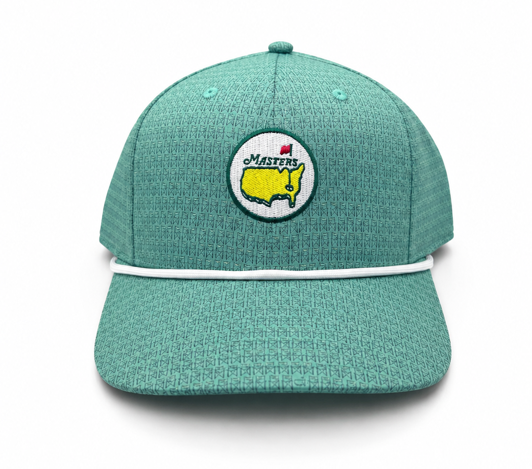 2026 Masters Green Patron Chairs Adjustable Snapback Rope Tech Hat - New W/Tags