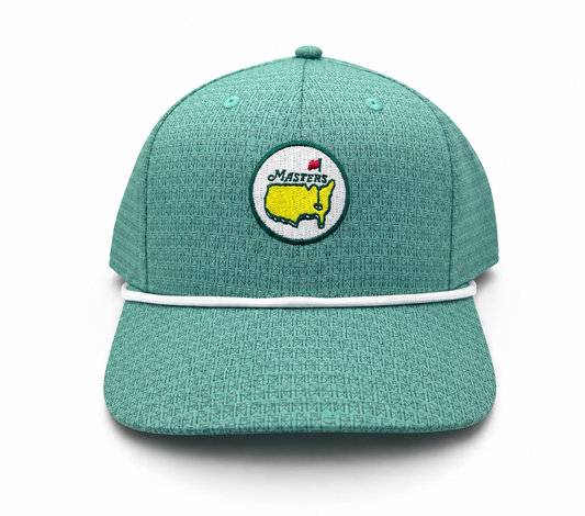 2026 Masters Green Patron Chairs Adjustable Snapback Rope Tech Hat - New W/Tags