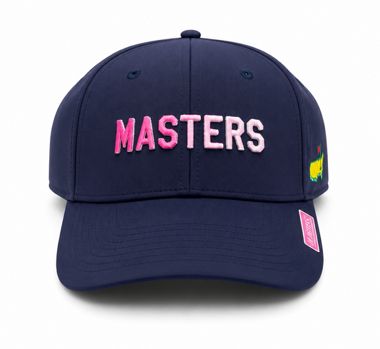 2026 Masters Ladies Fit Navy & Pink Masters Golf Tournament Hat - New W/Tags