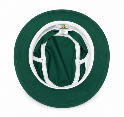 Officially Licensed Masters Green Bucket Embroidered Logo Golf Hat - Size Large