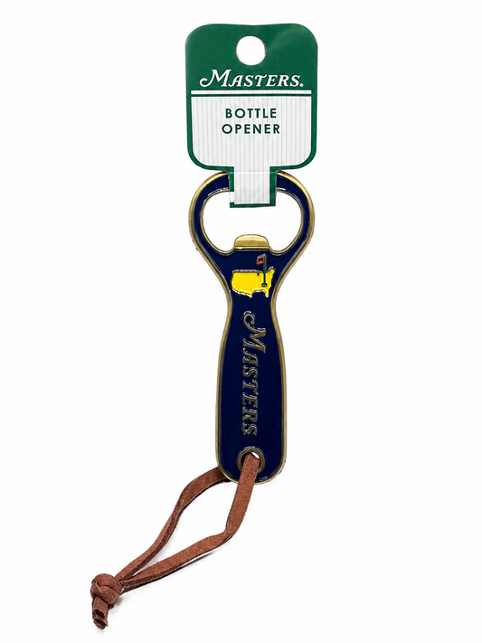 Official Masters Tournament Augusta National Golf Club Navy Metal Bottle Opener