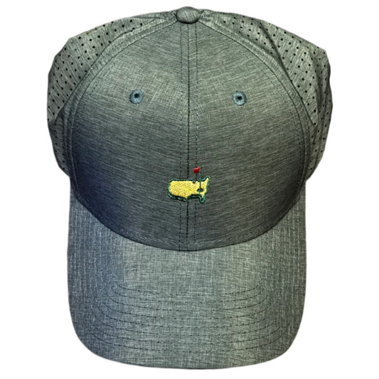 Masters Embroidered Logo Green Breathable Mesh Velcro Adjustable Hat