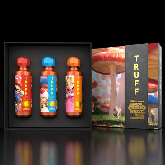 Truff x The Super Mario Bros Movie Truffle Hot Sauce Collectible Pack