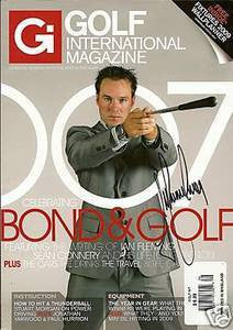 Trevor Immelman Signed Golf International Magazine