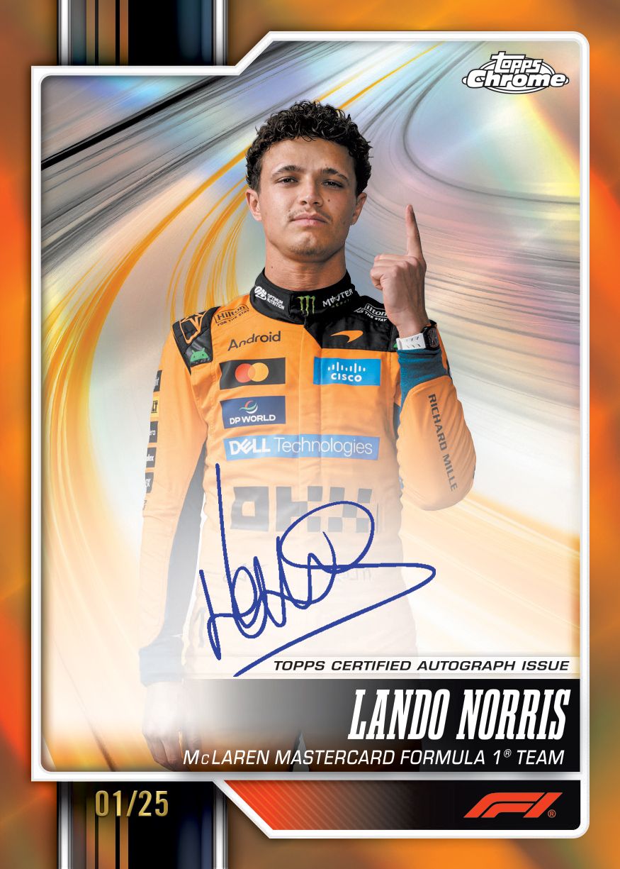 2026 Topps Chrome Formula 1 F1 Trading Card Factory Sealed Value Blaster Box