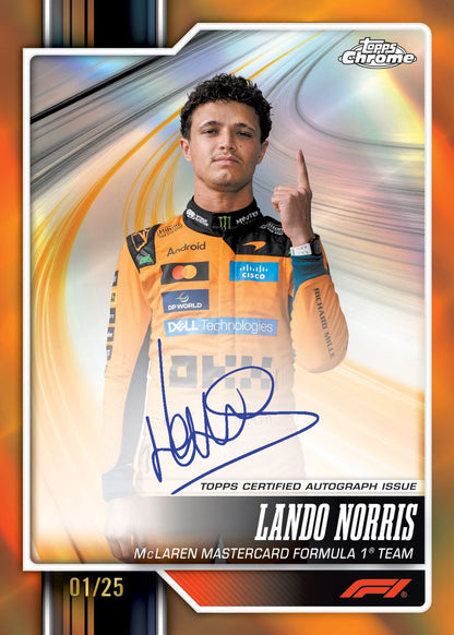 2026 Topps Chrome Formula 1 F1 Trading Card Factory Sealed Value Blaster Box