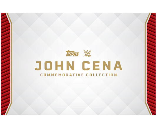 2025 Topps WWE John Cena Commemorative Collection Factory Sealed Hobby Box