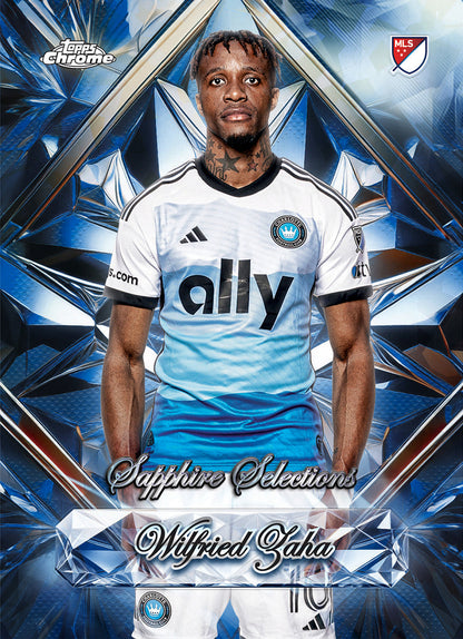 2025 Topps Chrome MLS Soccer Sapphire Edition Factory Sealed Hobby Box