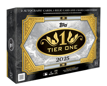 2025 Topps Tier One Baseball Trading Cards Hobby Box
