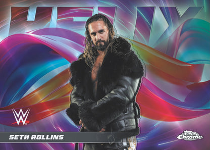 2026 Topps Chrome Wrestling WWE Trading Cards Mega Box